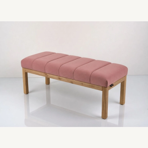 Ławka Pufa Tapicerowana Tkanina Piano 20  LPG-501 Olcha Loft Rozmiary od 50 cm do 200 cm